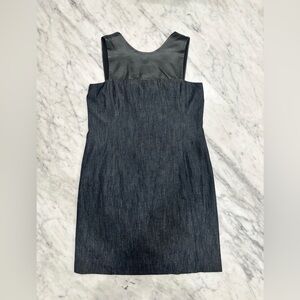 Ralph Lauren Black and Gray Strapless Dress